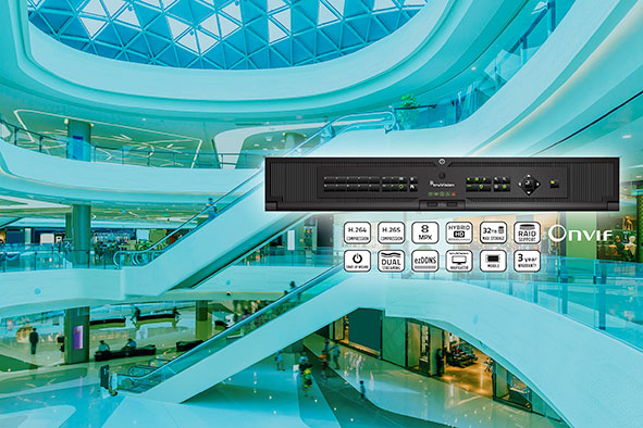 Novos gravadores híbridos TruVision