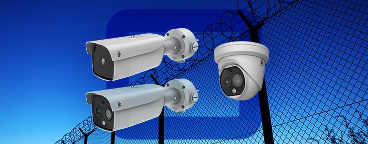 The new TruVision S series of Thermal IP cameras