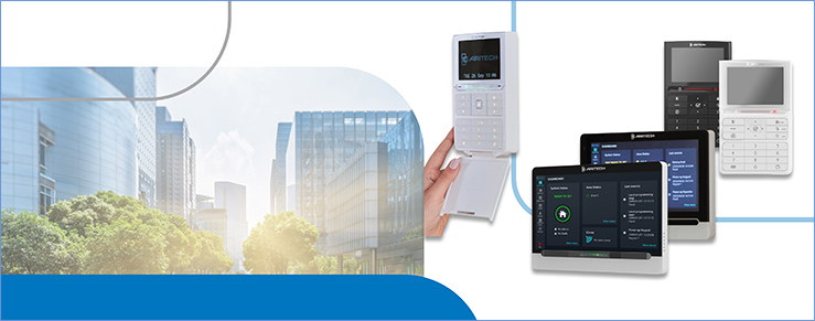 Aritech releases new keypad and touchscreen