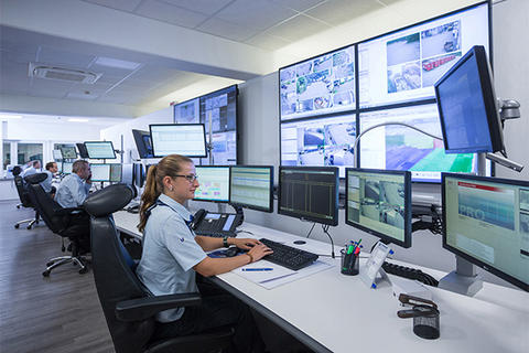 Mobile surveillance units built with Carrier fire & security technology